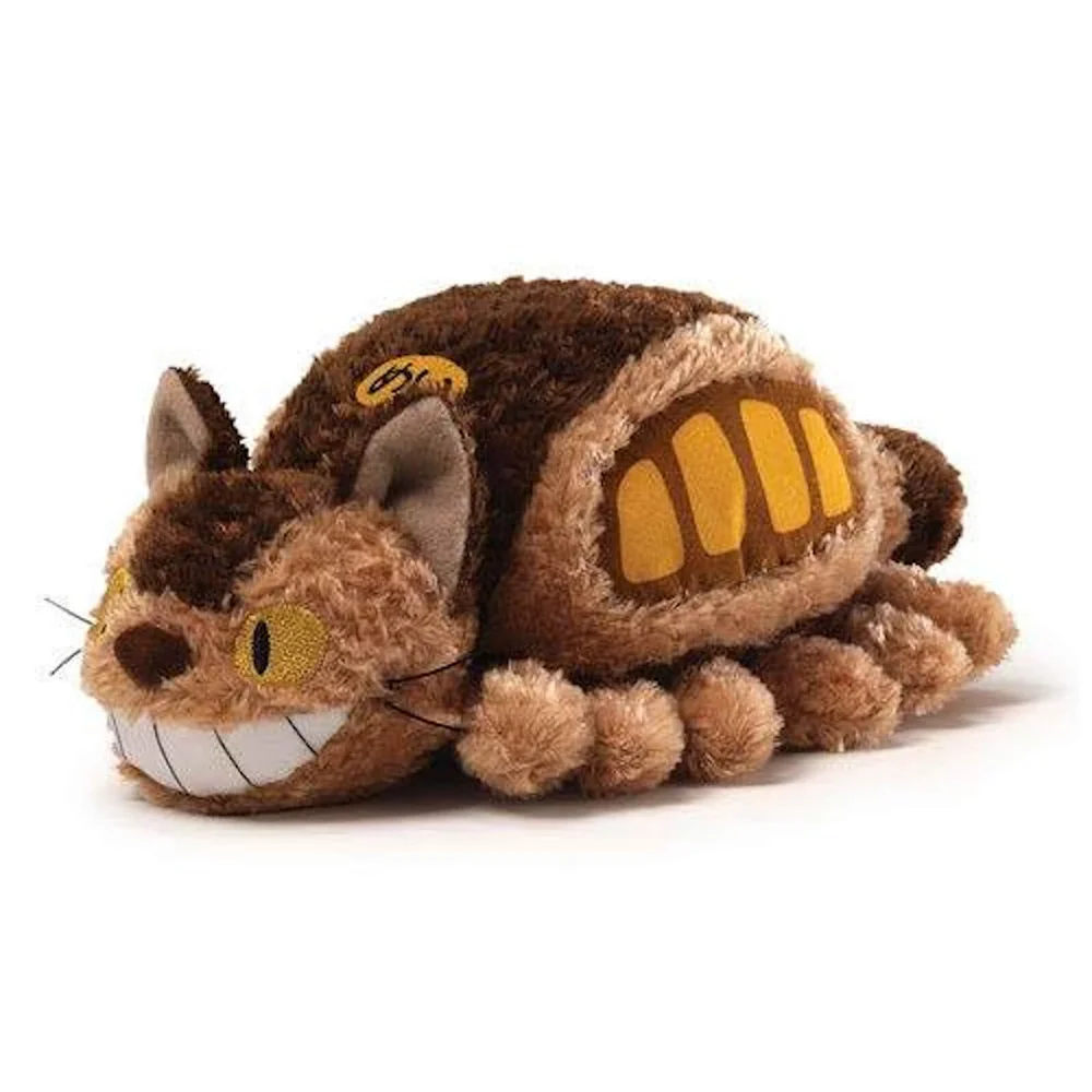 Studio Ghibli's My Neighbor Totoro - Fluffy Cat Bus Plush Figure 20cm Afbeelding 1