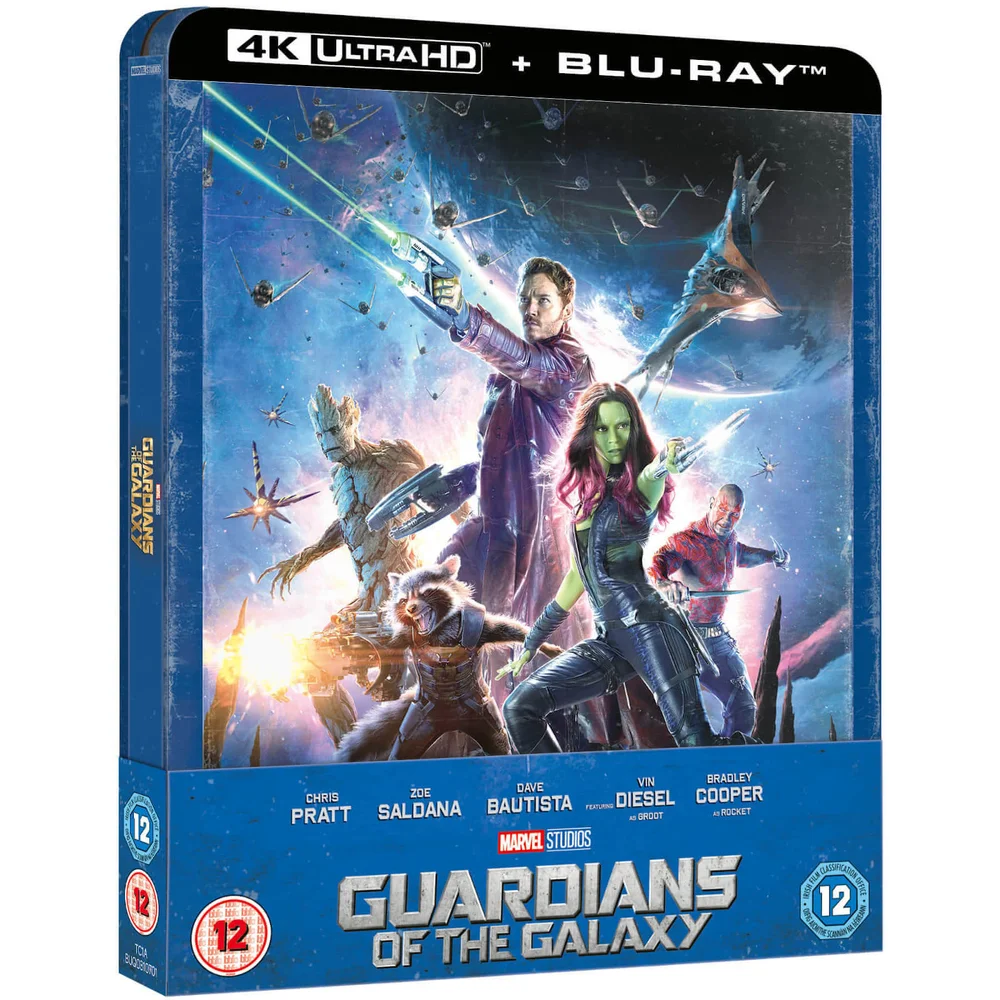 Guardians of the Galaxy - Zavvi Exclusief 4K Ultra HD Steelbook (Inclusief 2D Blu-ray) Afbeelding 1