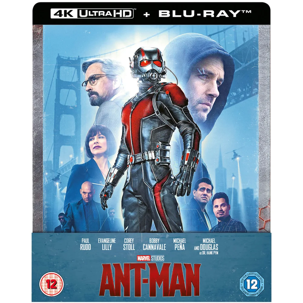 Ant-Man - Zavvi Exclusief 4K Ultra HD Steelbook (Inclusief 2D Blu-ray) Afbeelding 1