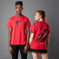 Jurassic Park Primal T-Rex Unisex T-Shirt - Rood - undefined undefined