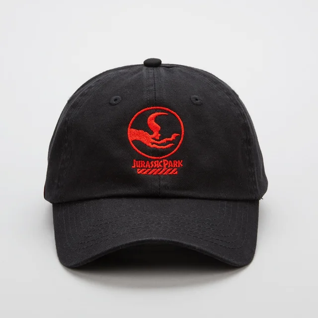 Jurassic Park Primal Raptor Crew Embroidered Cap - Zwart