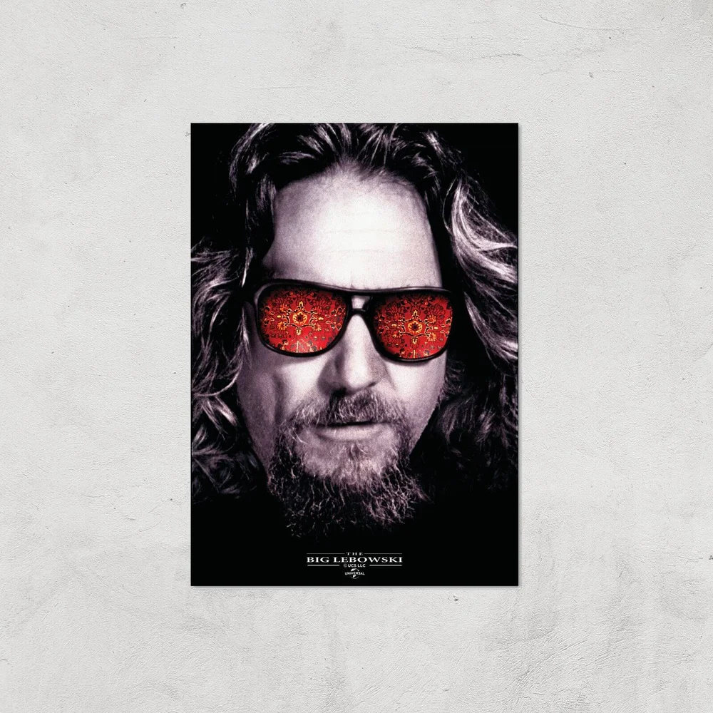 The Big Lebowski Giclee Art Print - A4 - Print Only Afbeelding 1