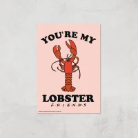 Friends Lobster Giclee Art Print