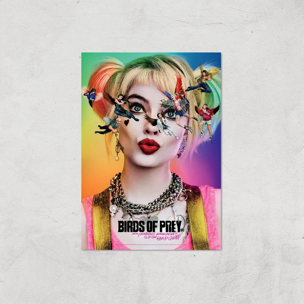 DC Birds Of Prey Giclee Art Print - A4 - Print Only Afbeelding 1