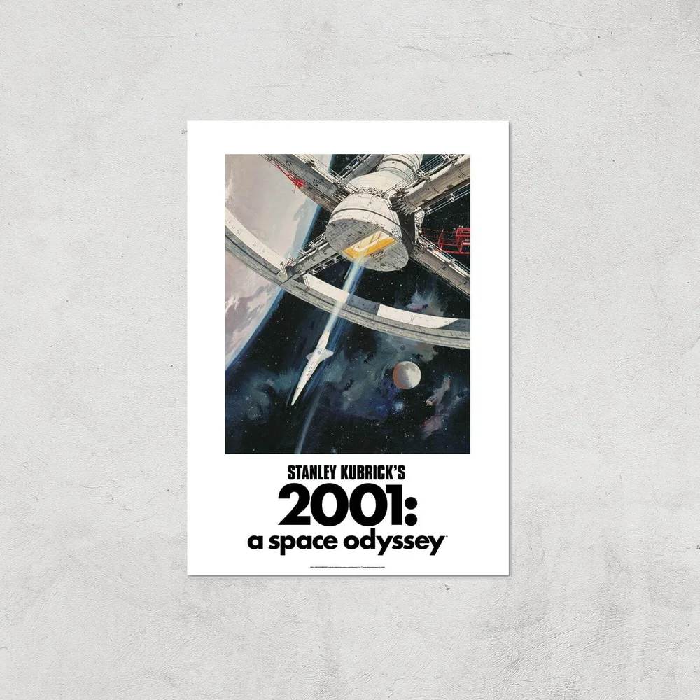 2001: A Space Odyssey Giclee Art Print - A4 - Print Only Afbeelding 1