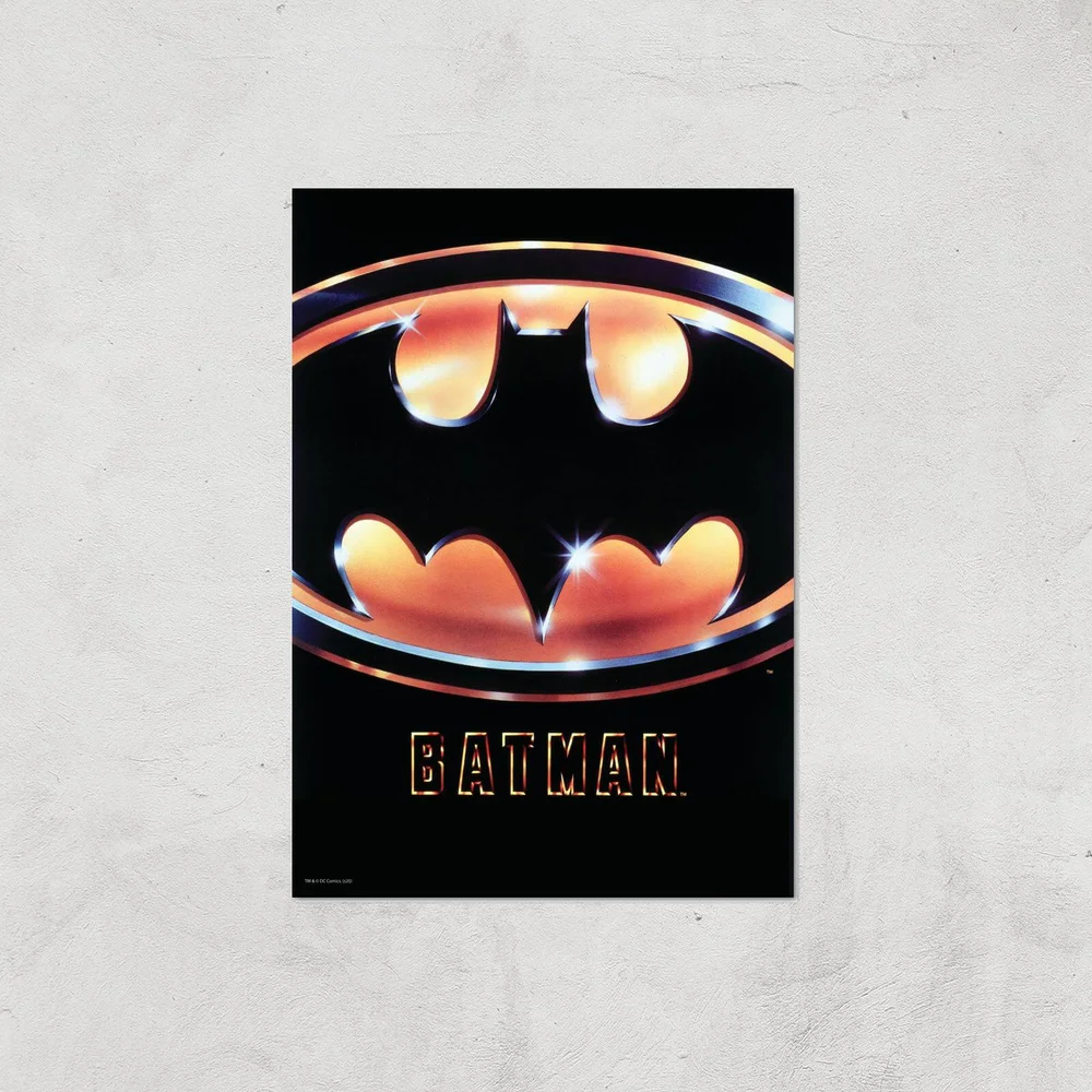 Batman 89 Giclee Art Print - A3 - Print Only Afbeelding 1