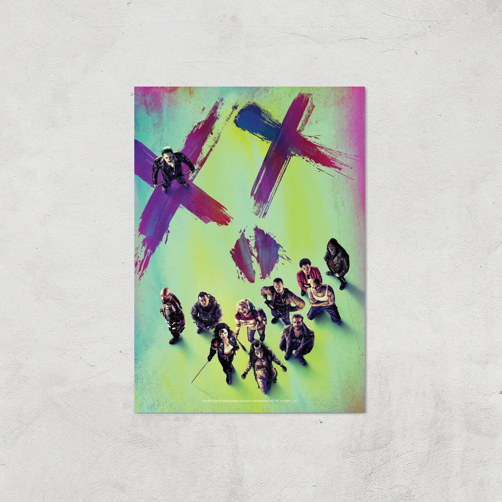 DC Suicide Squad Giclee Art Print - A4 - Print Only Afbeelding 1