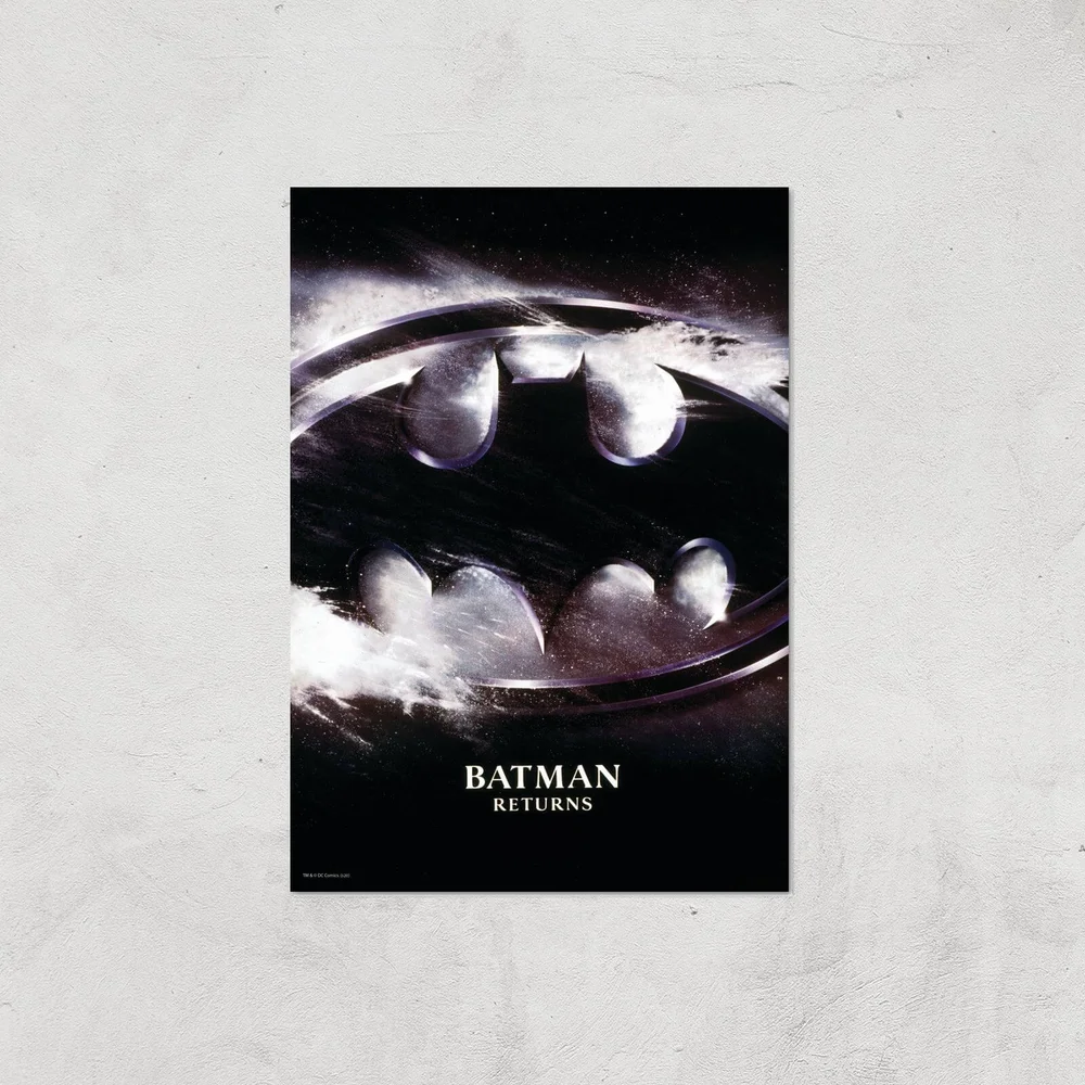 Batman Returns Giclee Art Print - A4 - Print Only Afbeelding 1