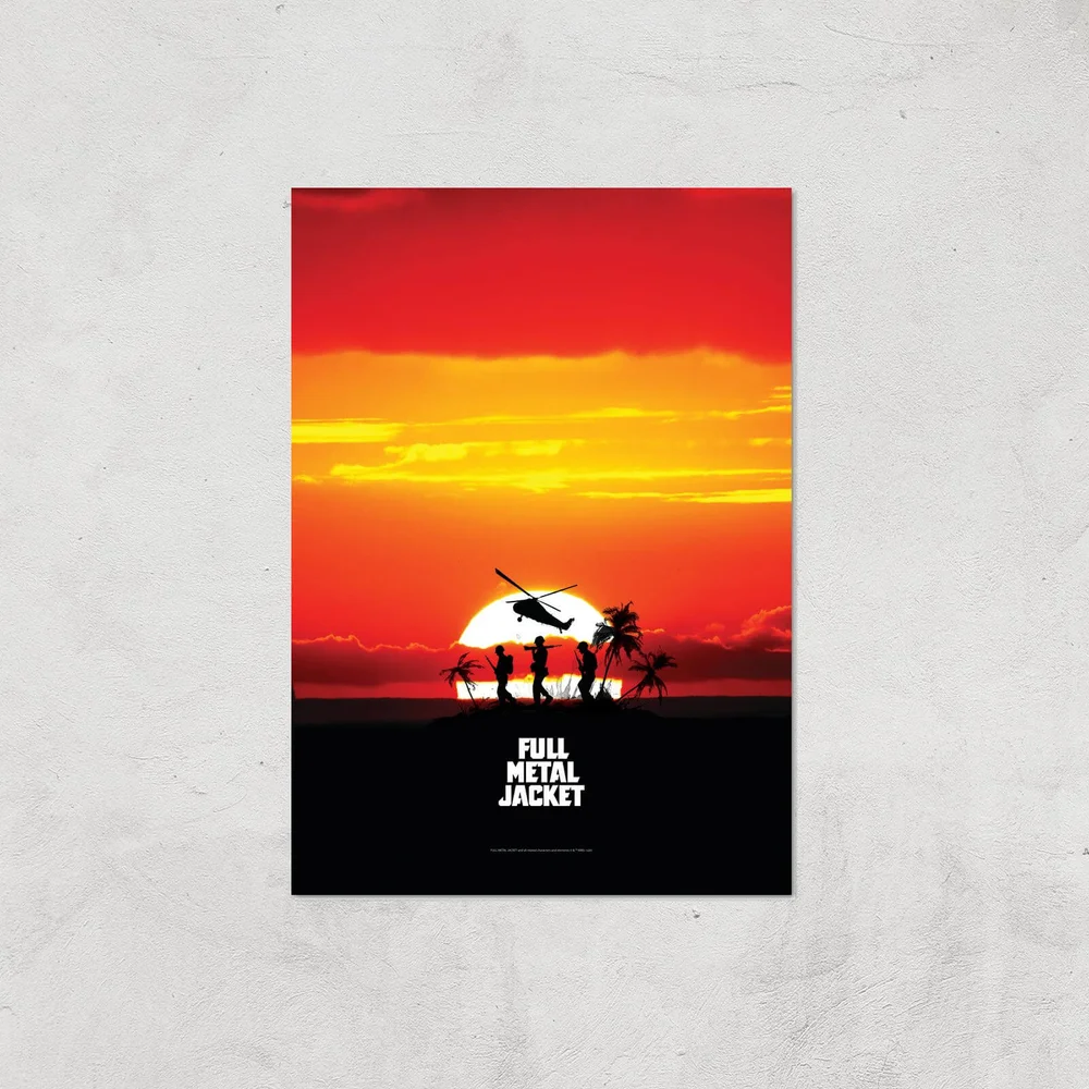 Full Metal Jacket Giclee Art Print - A4 - Print Only Afbeelding 1