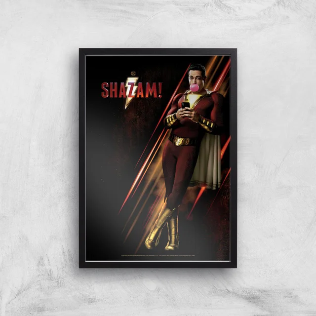 DC Shazam! Giclee Art Print