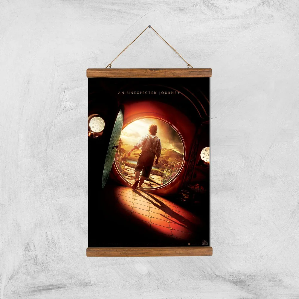 The Hobbit: An Unexpected Journey Giclee Art Print - A3 - Wooden Hanger Afbeelding 1