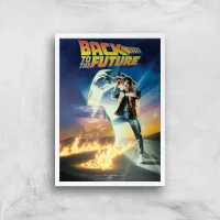 Back To The Future Part 1 Giclee Art Print