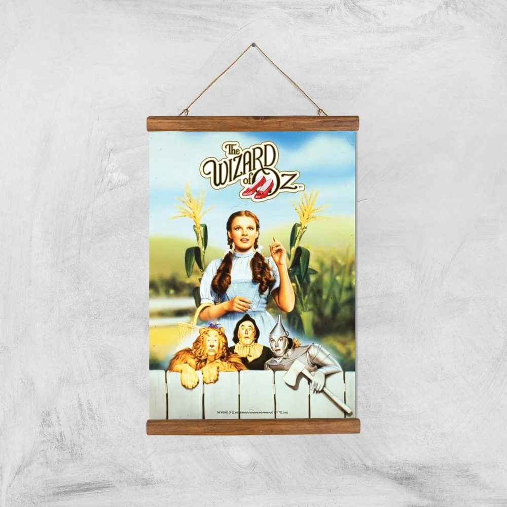 The Wizard Of Oz Giclee Art Print - A3 - Wooden Hanger Afbeelding 1