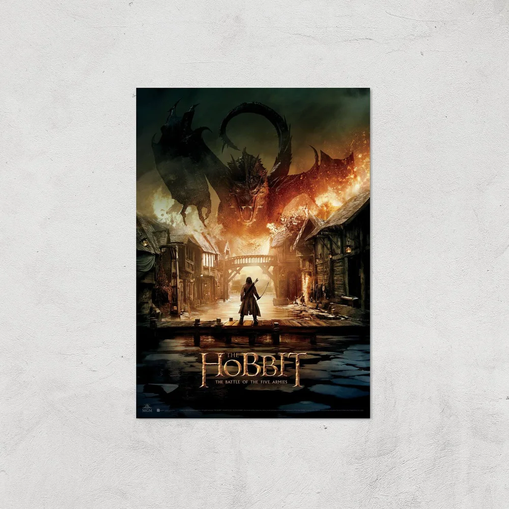 The Hobbit: Battle Of The Five Armies Giclee Art Print - A4 - Print Only Afbeelding 1