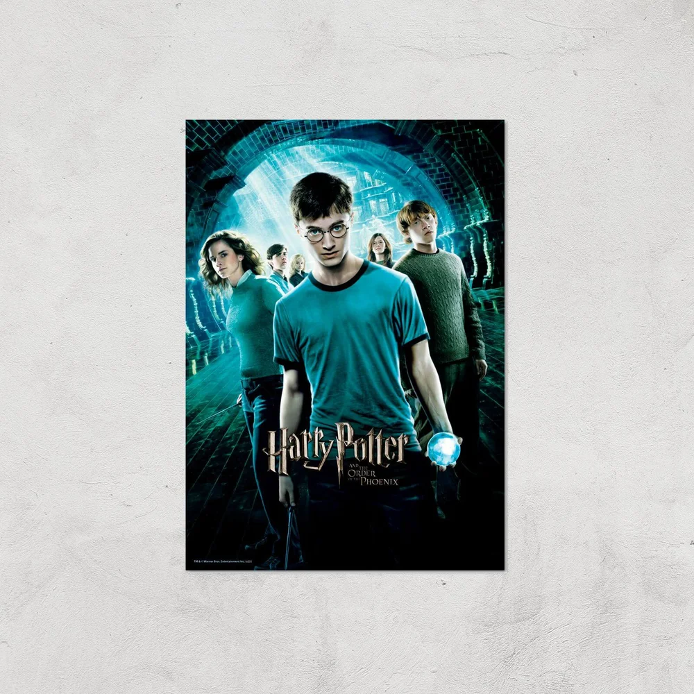 Harry Potter and the Order Of The Phoenix Giclee Art Print - A4 - Print Only Afbeelding 1