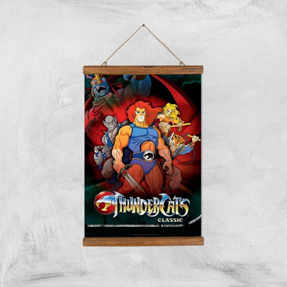 Thundercats Giclee Art Print - A3 - Wooden Hanger Afbeelding 1