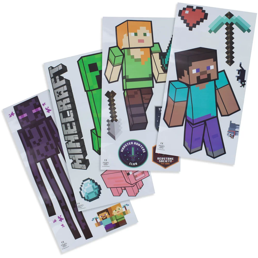 Minecraft Muurstickers Afbeelding 1