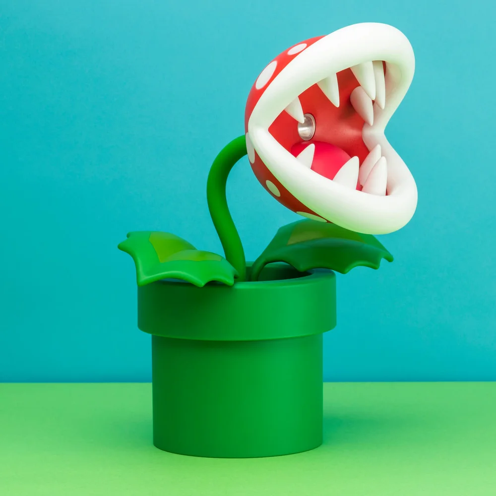 Super Mario Piranha Plant Positieve Lamp Afbeelding 1