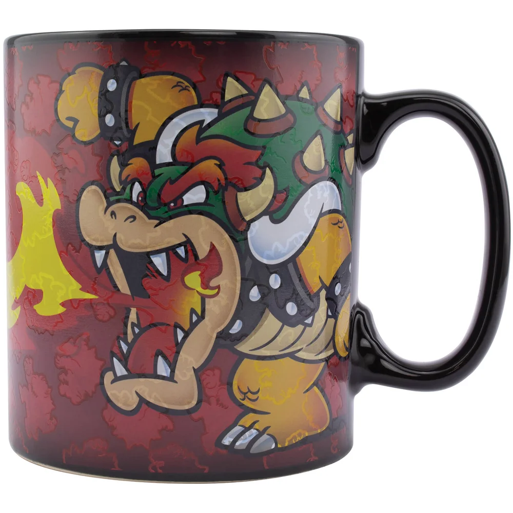Super Mario Bowser XL Warmte Wisselende Mok Afbeelding 1