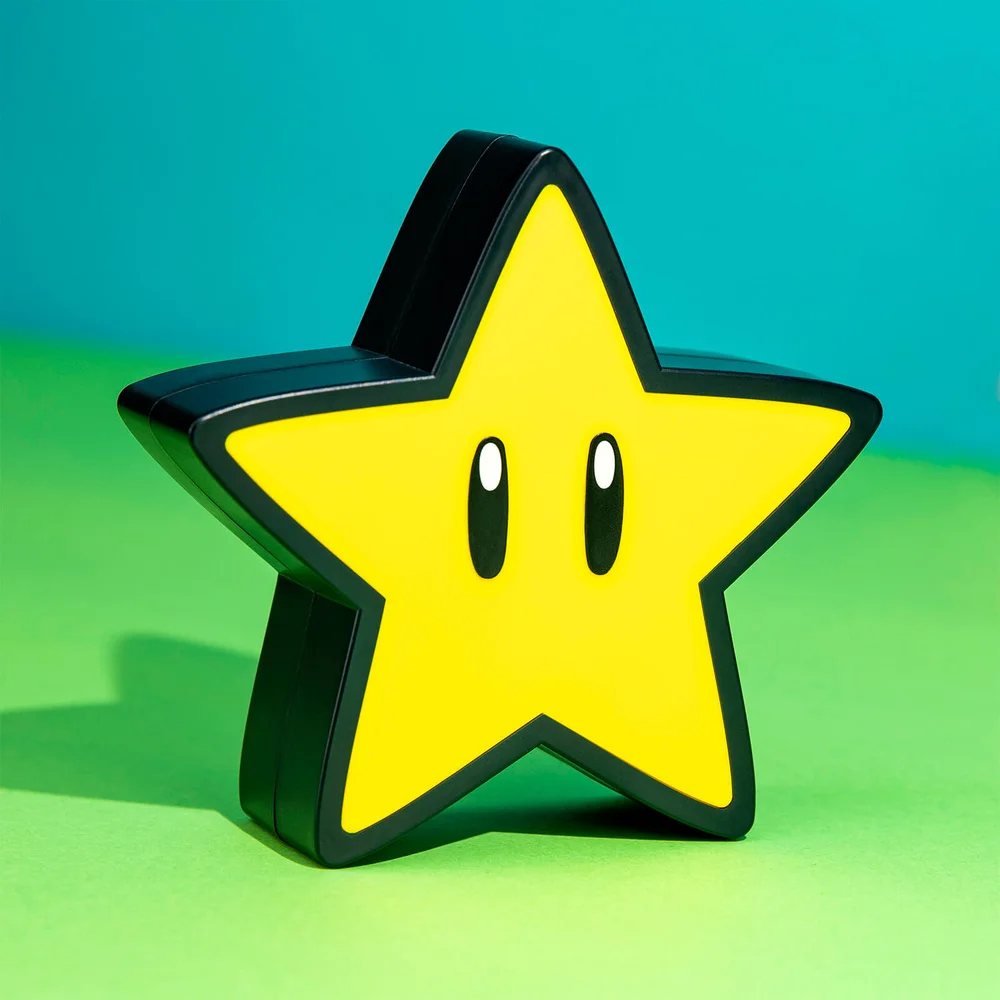 Super Mario Super Star Licht met Geluid Afbeelding 1
