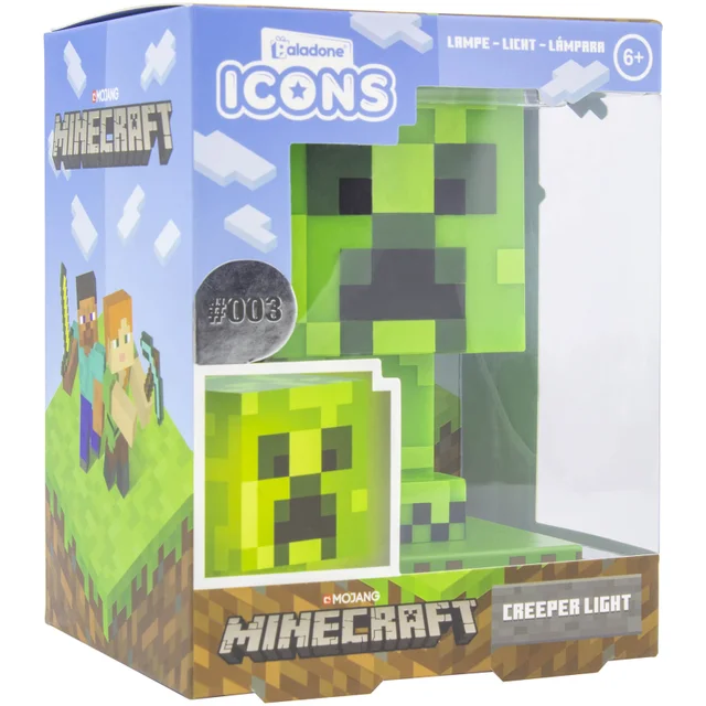 Minecraft Kruiper Pictogram Licht