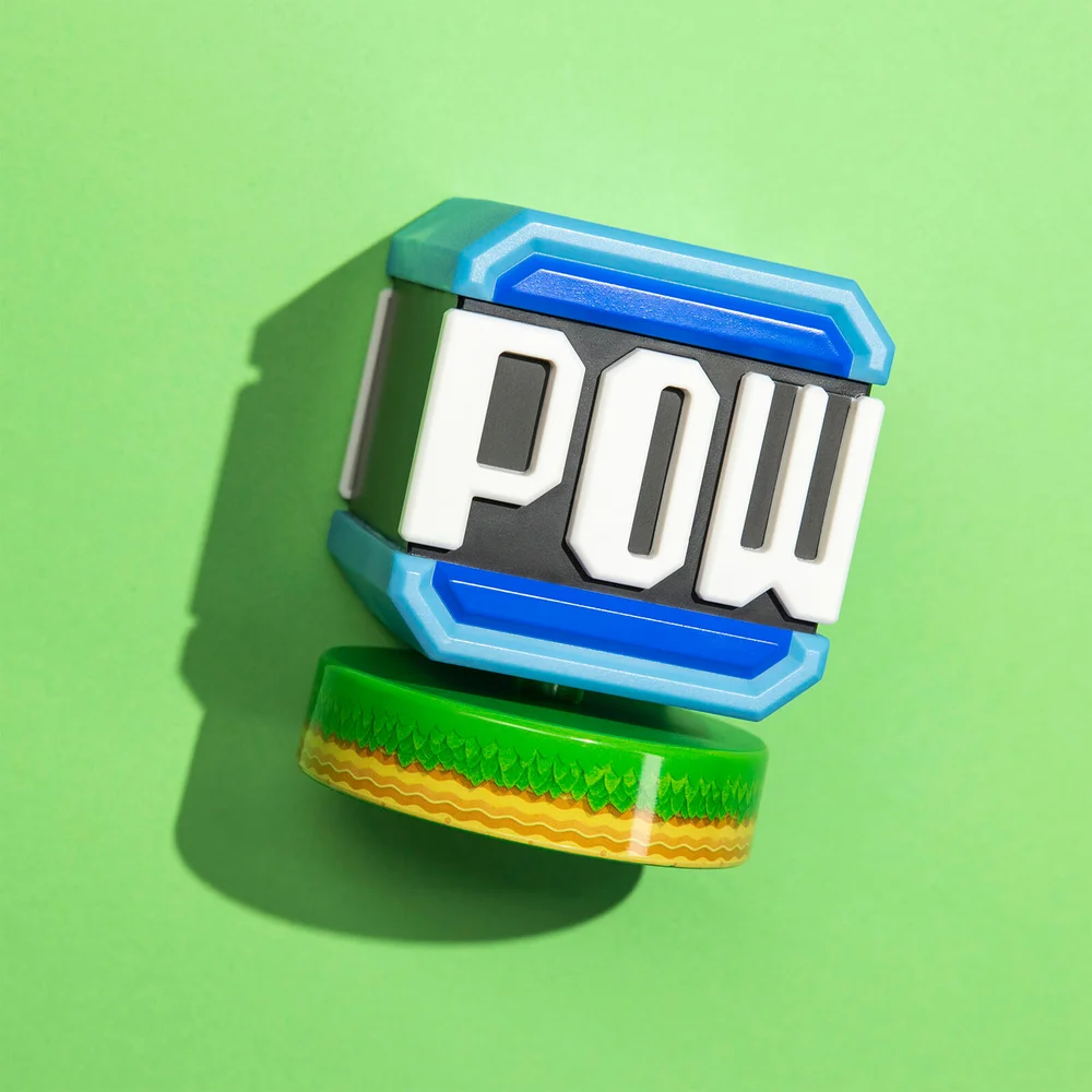 Super Mario Pow Block Pictogram licht Afbeelding 1