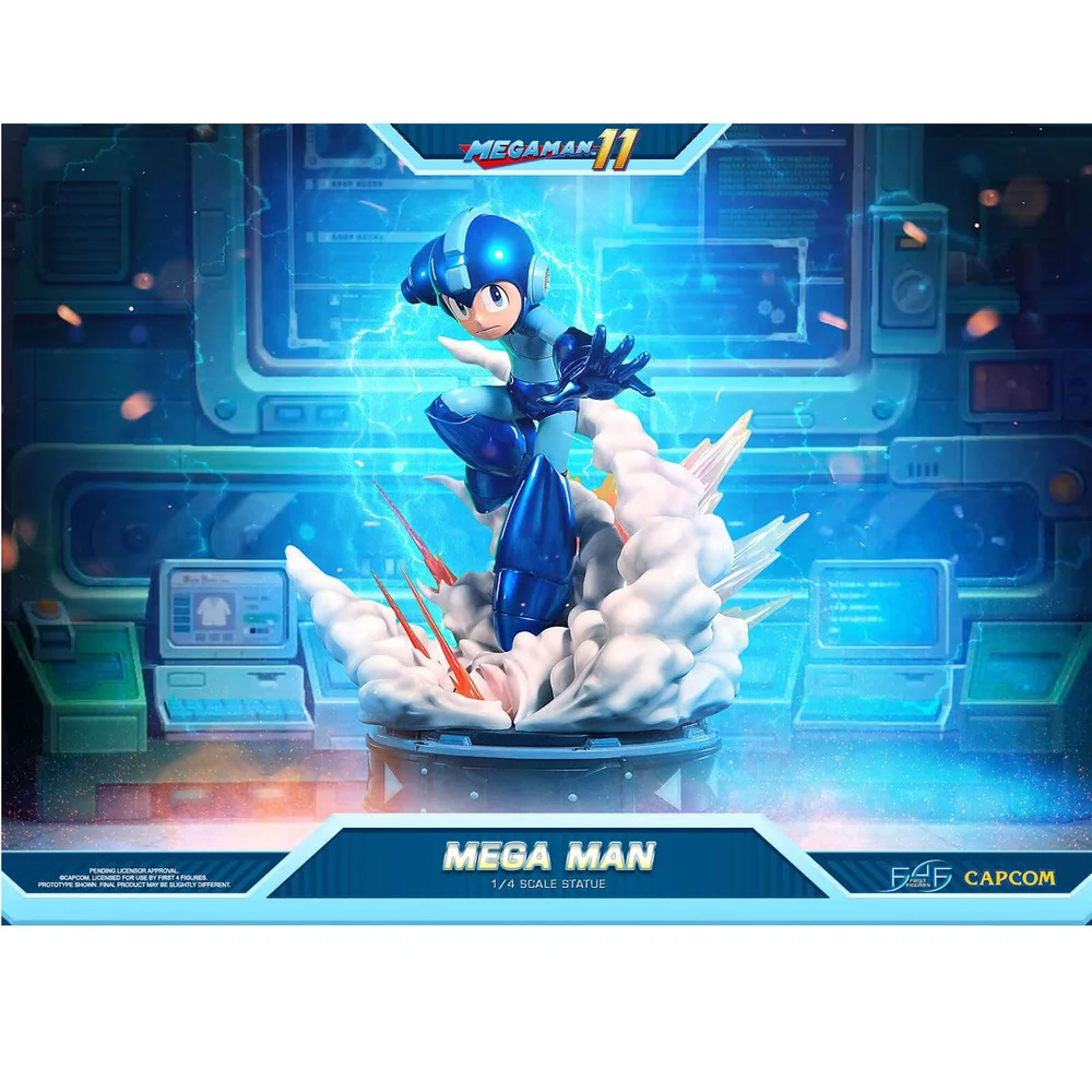 First 4 Figures Mega Man 11 Beeldje 1/4 Mega Man 42 cm Afbeelding 1