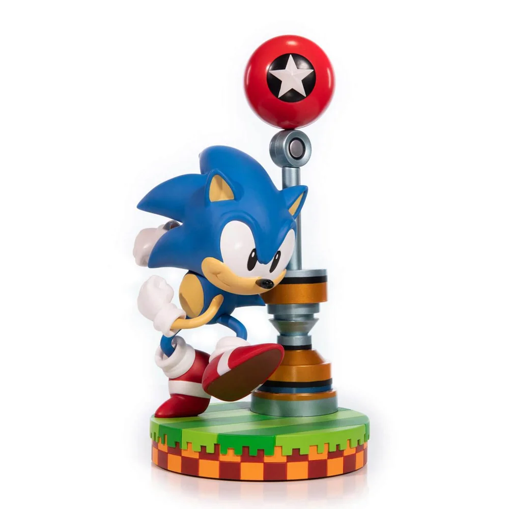 First 4 Figures Sonic the Hedgehog PVC Statue Sonic 28 cm Afbeelding 1