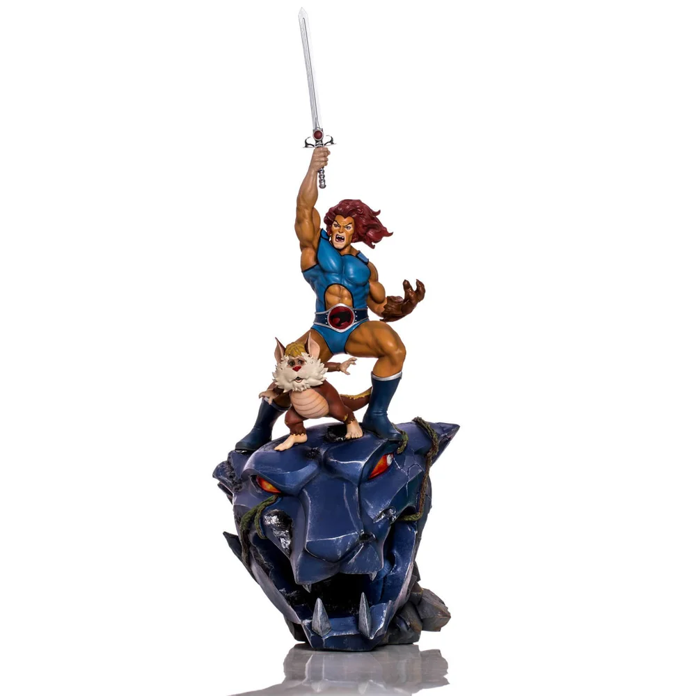 Iron Studios Thundercats BDS Art Scale Beeldje 1/10 Lion-O & Snarf Deluxe 43 cm Afbeelding 1