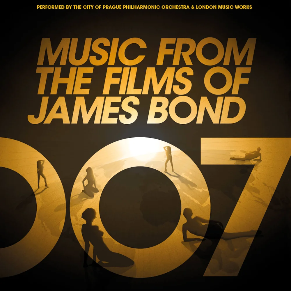 Het Filharmonisch Orkest van de Stad Praag - Muziek uit de films van James Bond 2LP Afbeelding 1