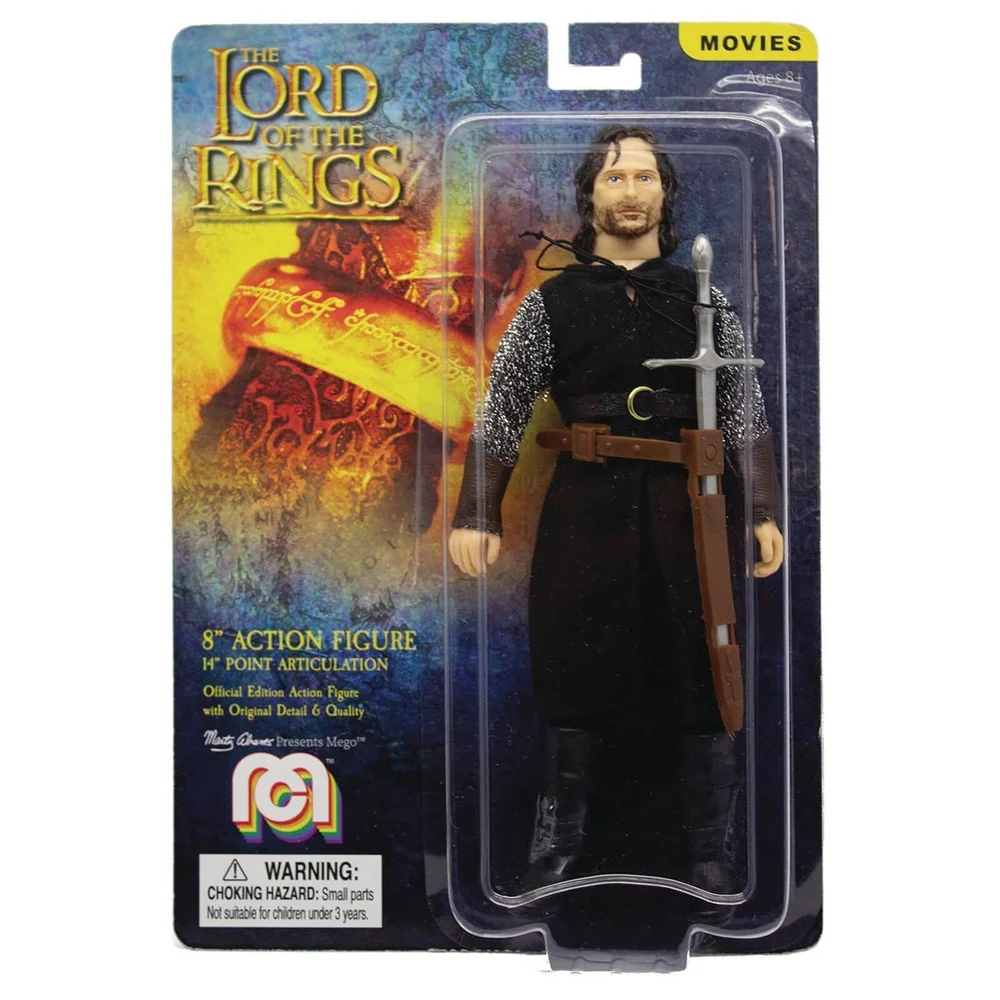 Mego Lord of the Rings - Aragorn 20 cm Actiefiguur Afbeelding 1