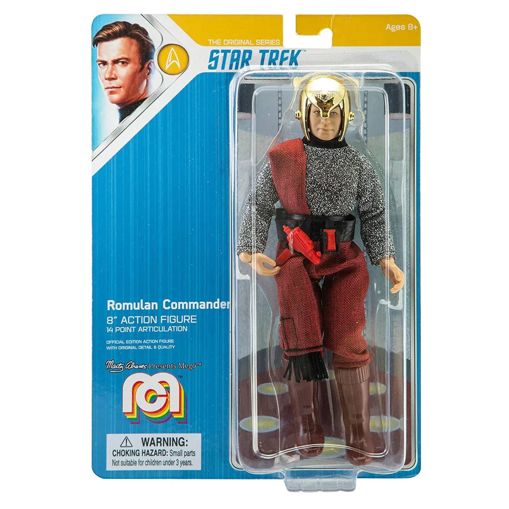 Mego Star Trek - Romulan Commander 20 cm Actiefiguur Afbeelding 1