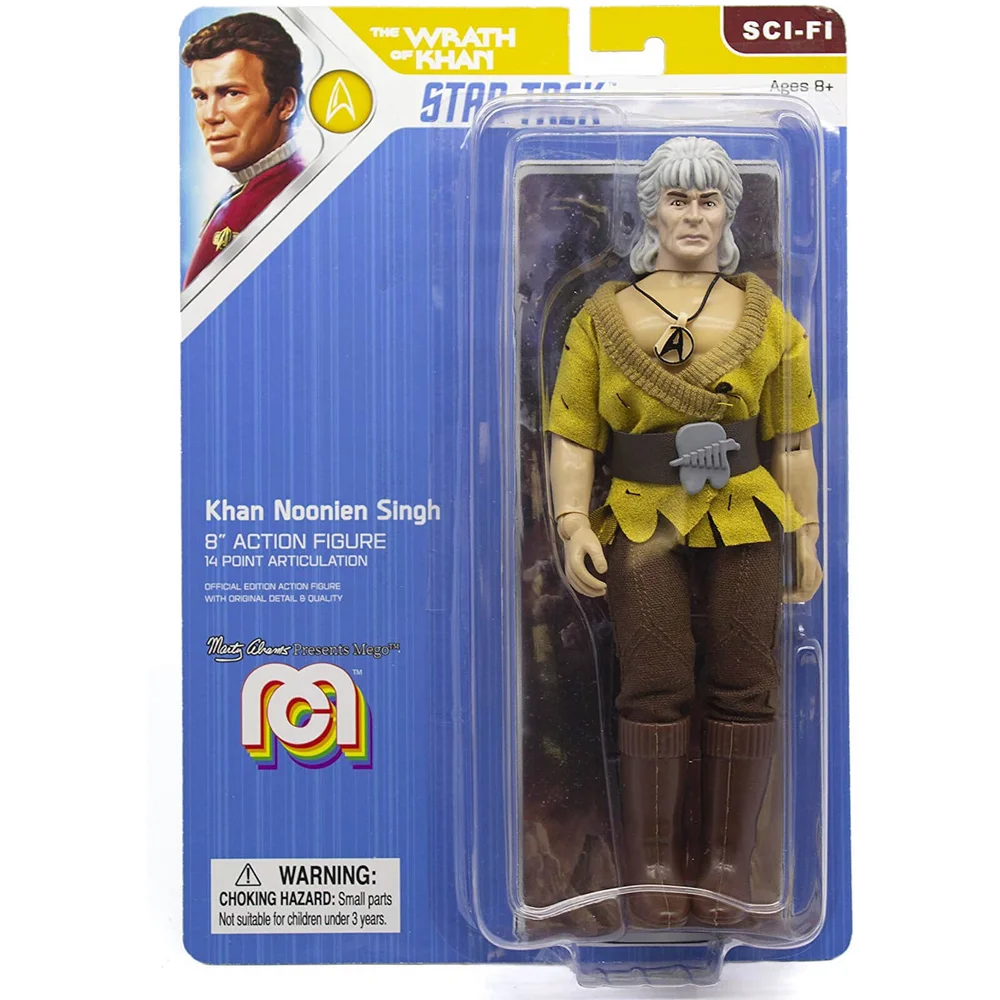 Mego Star Trek II - WOK - Khan 20 cm Actiefiguur Afbeelding 1