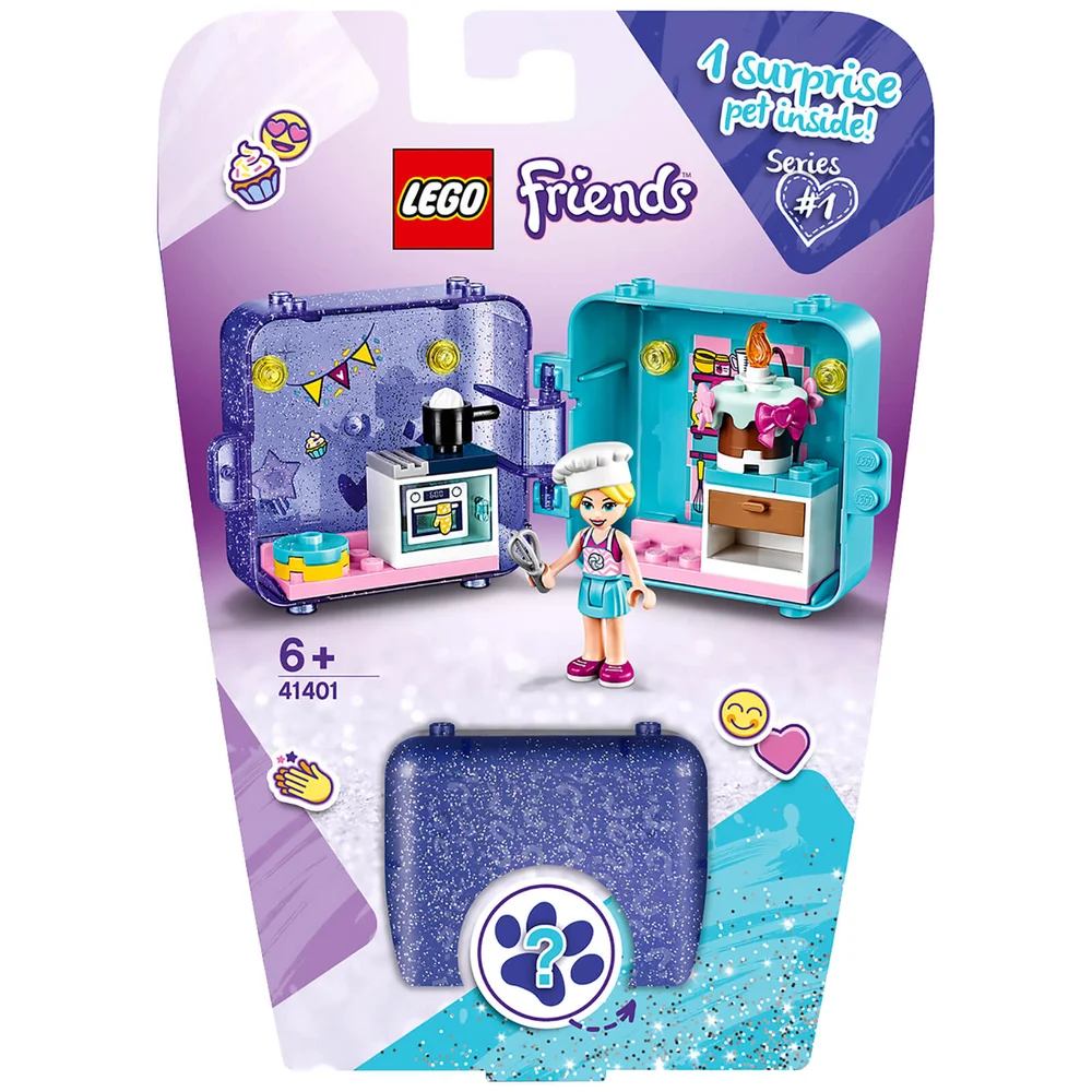 LEGO Vrienden: Stephanie's Play Cube Speelset Serie 1 (41401) Afbeelding 1