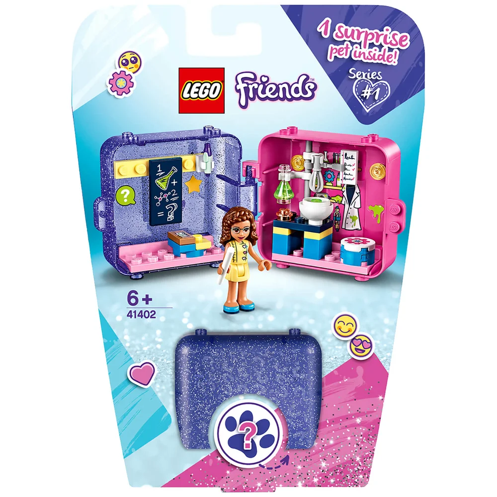 LEGO Vrienden: Olivia's Play Cube Speelset Serie 1 (41402) Afbeelding 1