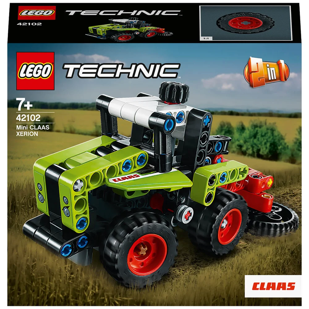 LEGO Technic: Mini CLAAS XERION Bouwset (42102) Afbeelding 1
