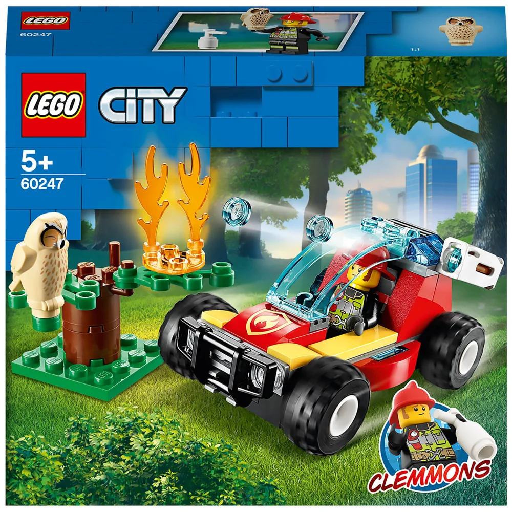LEGO Stad: Forest Fire Response Buggy Bouwset (60247) Afbeelding 1