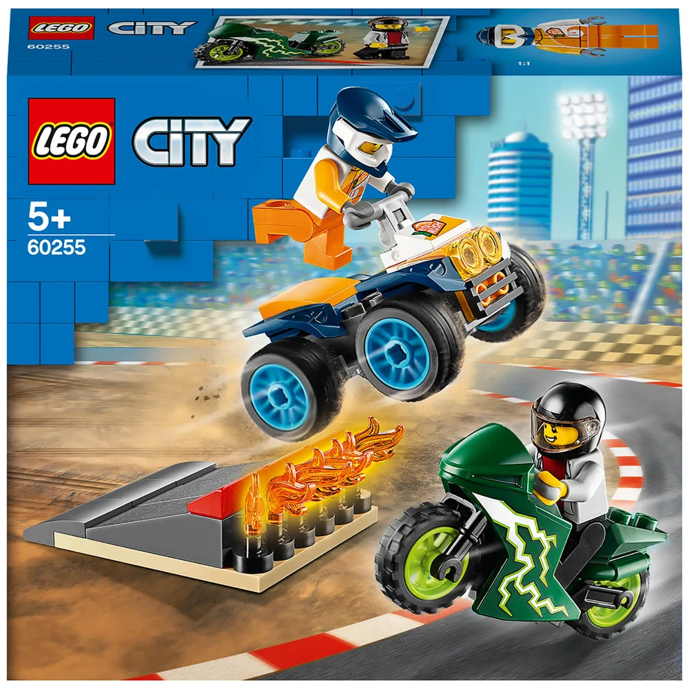 LEGO City: Nitro Wheels Stunt Team Construction Set (60255) Afbeelding 1