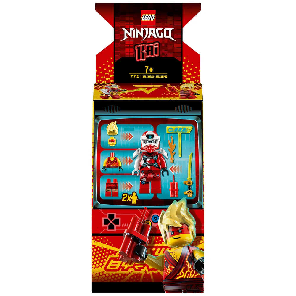 LEGO Ninjago: Kai Avatar - Arcade Pod (71714) Afbeelding 1