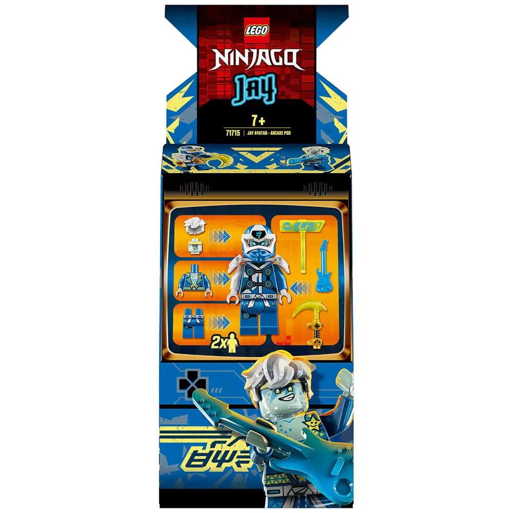 LEGO Ninjago: Jay Avatar - Arcade Pod (71715) Afbeelding 1