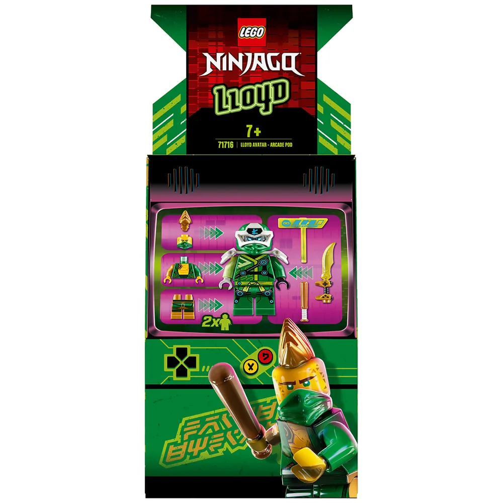 LEGO Ninjago: Lloyd Avatar - Arcade Pod (71716) Afbeelding 1