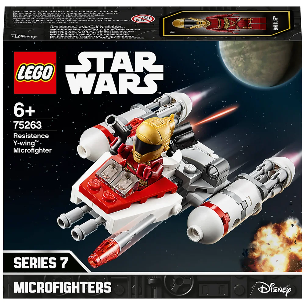 LEGO Star Wars: Resistance Y-wing Microfighter Set (75263) Afbeelding 1