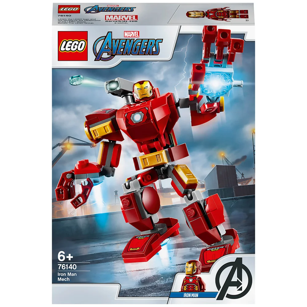 LEGO Super Helden: Iron Man Mech (76140) Afbeelding 1