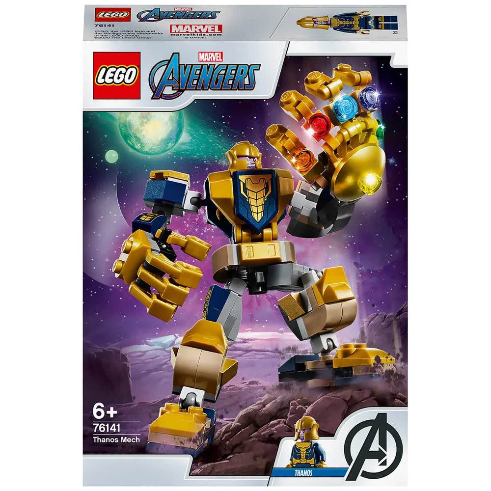 LEGO Super Helden: Marvel Avengers Thanos Mech Set (76141) Afbeelding 1