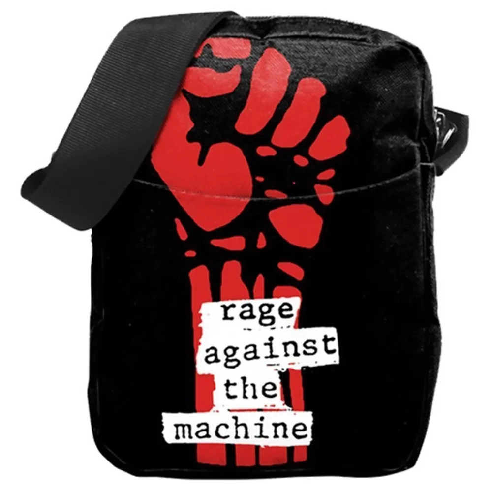 Rocksax Rage Against the Machine Fistfull Cross Body Bag Afbeelding 1