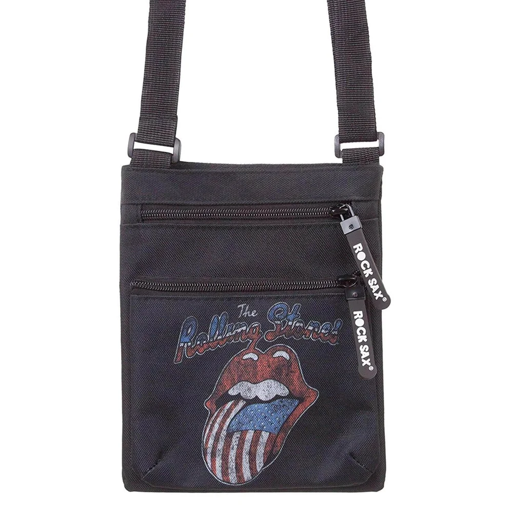 Rocksax The Rolling Stones USA Tongue Schoudertas Afbeelding 1