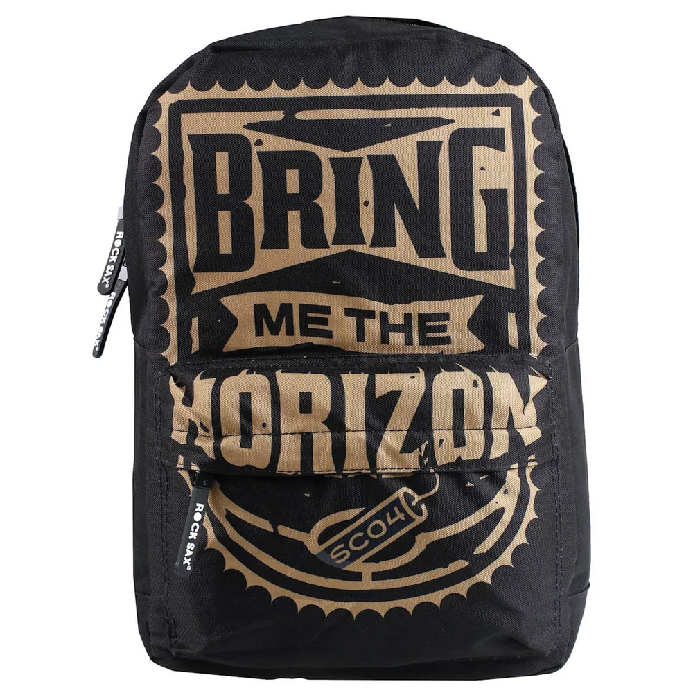 Rocksax Bring Me the Horizon Classic Rucksack - Gold Afbeelding 1
