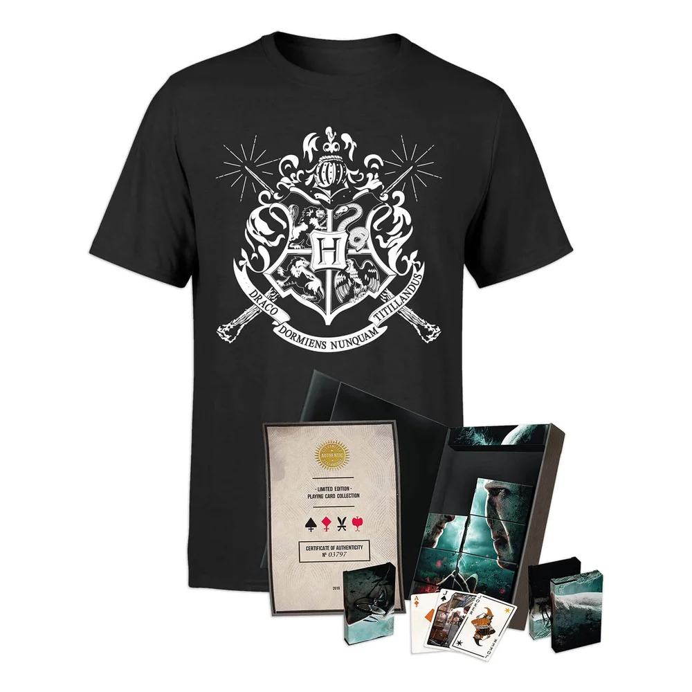 Harry Potter Collector's Set and T-Shirt Bundle - Heren - S Afbeelding 1