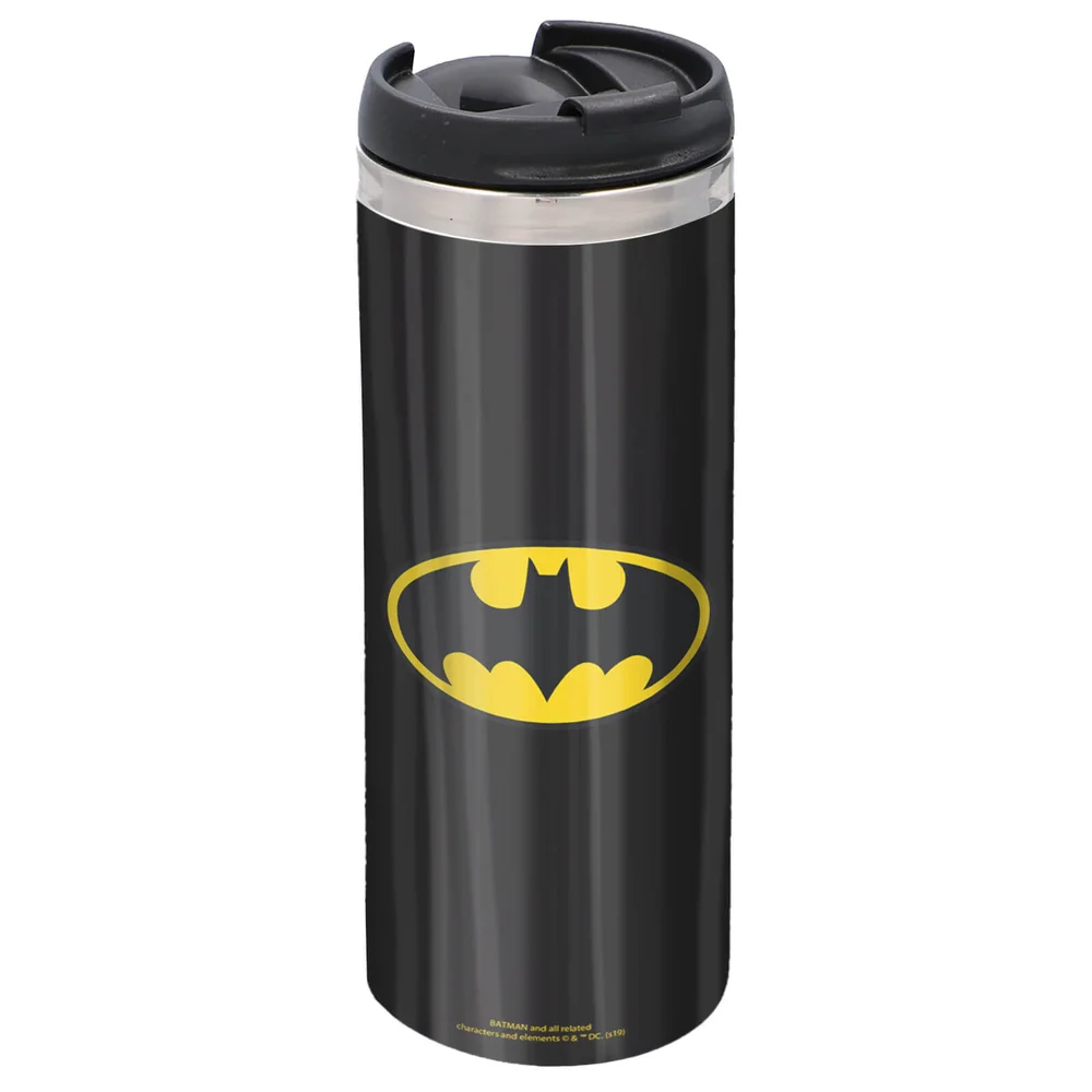 Batman Stainless Steel Thermo Travel Mug Afbeelding 1