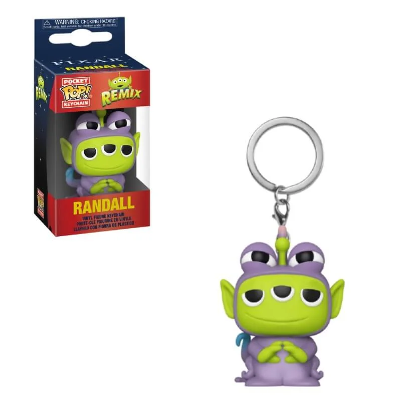 Disney Pixar Alien als Randall Pop! Sleutelhanger Afbeelding 1